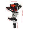 Heavy Duty Gas Powered Hydraulic Fence Post Driver 32.6cc - Aroflit