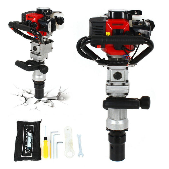 Heavy Duty Gas Powered Hydraulic Fence Post Driver 32.6cc - Aroflit