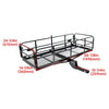 Heavy - Duty Hitch Cargo Carrier for SUVs, RVs & Trucks - Aroflit