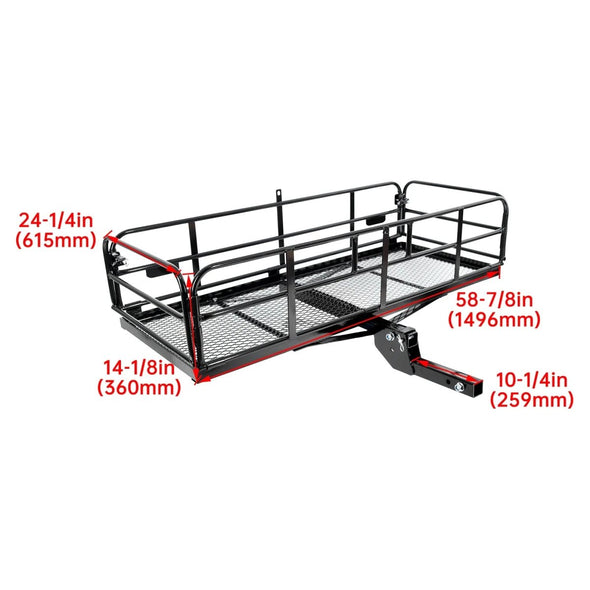 Heavy - Duty Hitch Cargo Carrier for SUVs, RVs & Trucks - Aroflit