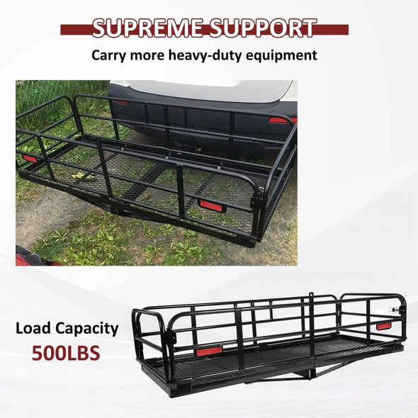 Heavy - Duty Hitch Cargo Carrier for SUVs, RVs & Trucks - Aroflit