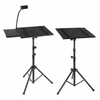 Heavy Duty Indoor/Outdoor Projector Tripod Table Stand, Adjustable - Aroflit
