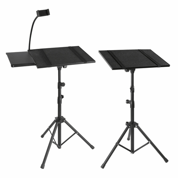 Heavy Duty Indoor/Outdoor Projector Tripod Table Stand, Adjustable - Aroflit