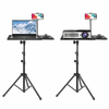 Heavy Duty Indoor/Outdoor Projector Tripod Table Stand, Adjustable - Aroflit
