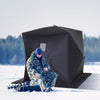 Heavy Duty Insulated Pop Up Winter Ice Fishing Tent Shanty - Aroflit