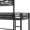 Heavy Duty L Shaped Triple Tier Bunk Bed - Aroflit