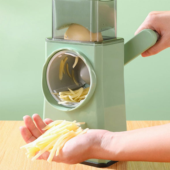 Heavy Duty Manual Rotary Vegetable Julienne Cutter Slicer Shredder - Aroflit