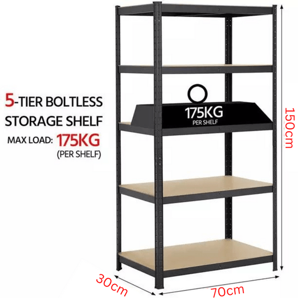 Heavy Duty Metal Garage Storage Shelf﻿ Organizer - Aroflit