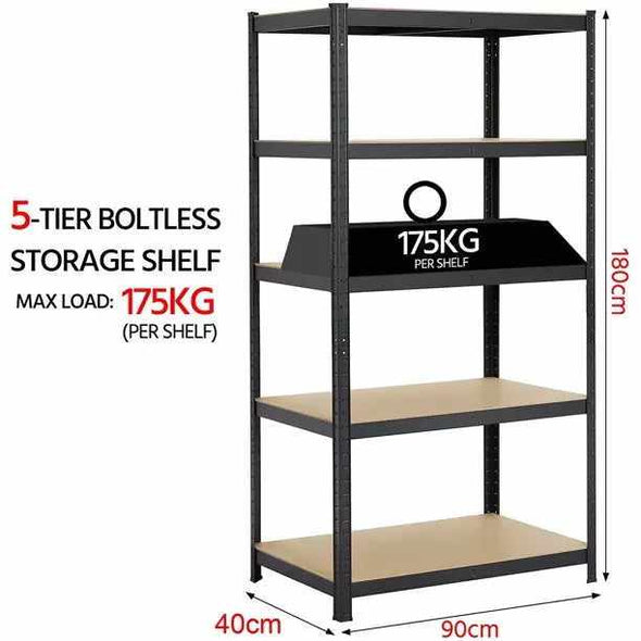 Heavy Duty Metal Garage Storage Shelf﻿ Organizer - Aroflit