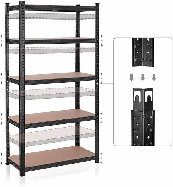 Heavy Duty Metal Garage Storage Shelf﻿ Organizer - Aroflit
