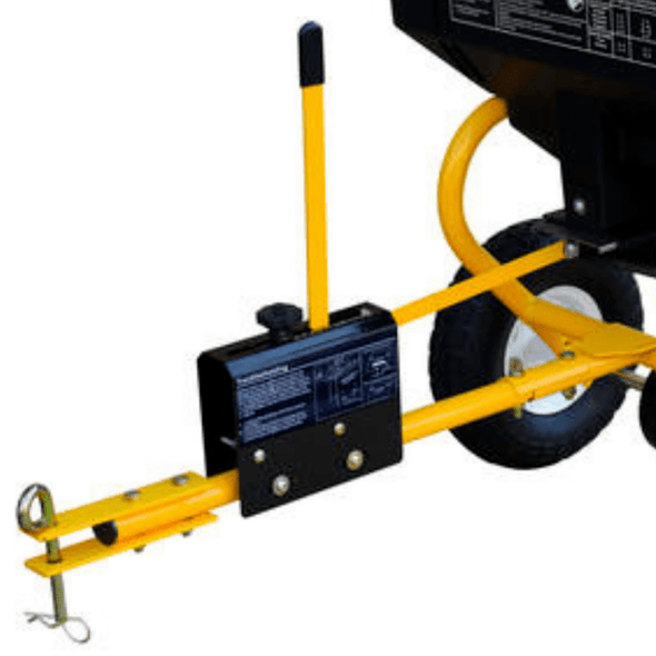 Heavy Duty Pull Behind Manure Fertilizer Compost Spreader – 85lbs - Aroflit