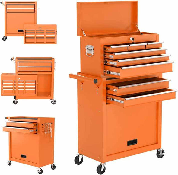 Heavy Duty Rolling Tool Chest Box cart - Aroflit
