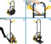 Heavy Duty Stair Climbing Convertible Hand Truck Dolly 330lbs Capacity - Aroflit