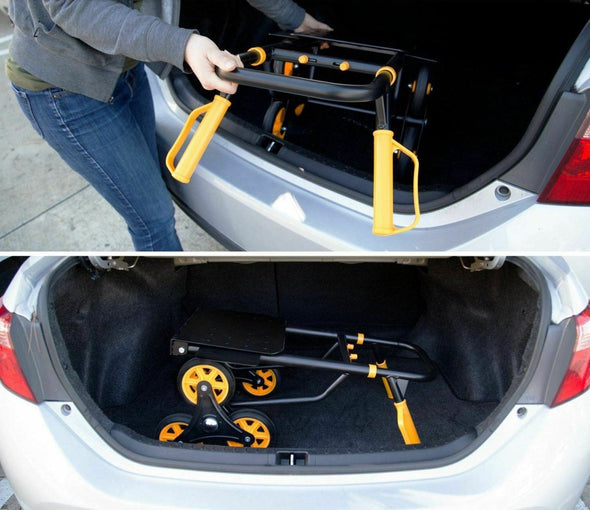 Heavy Duty Stair Climbing Convertible Hand Truck Dolly 330lbs Capacity - Aroflit