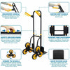 Heavy Duty Stair Climbing Convertible Hand Truck Dolly 330lbs Capacity - Aroflit