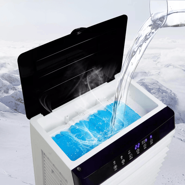 HiBreeze Swamp Cooler Fan - 3 - in - 1 Portable Evaporative Air Cooler - Aroflit