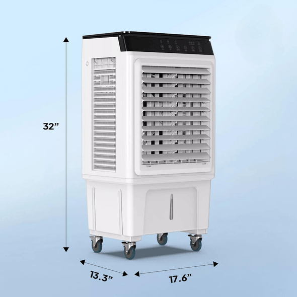 HiBreeze Swamp Cooler Fan - 3 - in - 1 Portable Evaporative Air Cooler - Aroflit