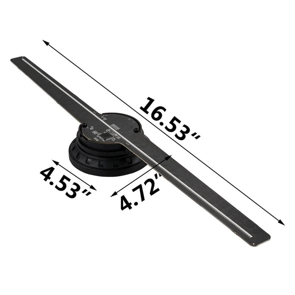 Holographic 3D Projector, Floating Displays with HD LED Lights - Aroflit