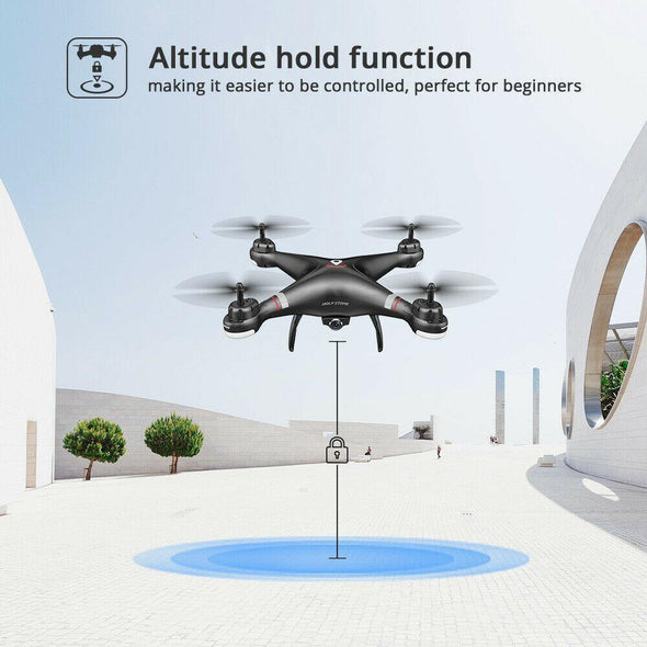 Holy Stone HS110G Drone Camera, 1080P HD with GPS, Follow Me & FPV - Aroflit