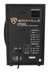 Home Theater System with Bluetooth/USB and 8" Subwoofer - 5.1 Sound - Aroflit
