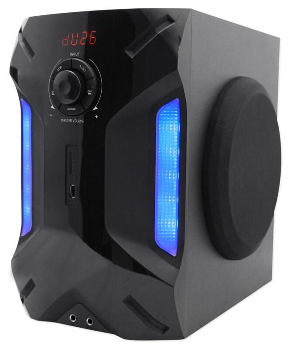 Home Theater System with Bluetooth/USB and 8" Subwoofer - 5.1 Sound - Aroflit