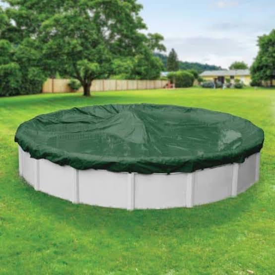 Full Coverage Above Ground Winter Pool Cover, Durable Swim Spa