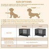 Indestructible Heavy Duty Dog Escape Proof Kennel Crate - Aroflit