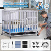 Indestructible Heavy Duty Dog Escape Proof Kennel Crate - Aroflit