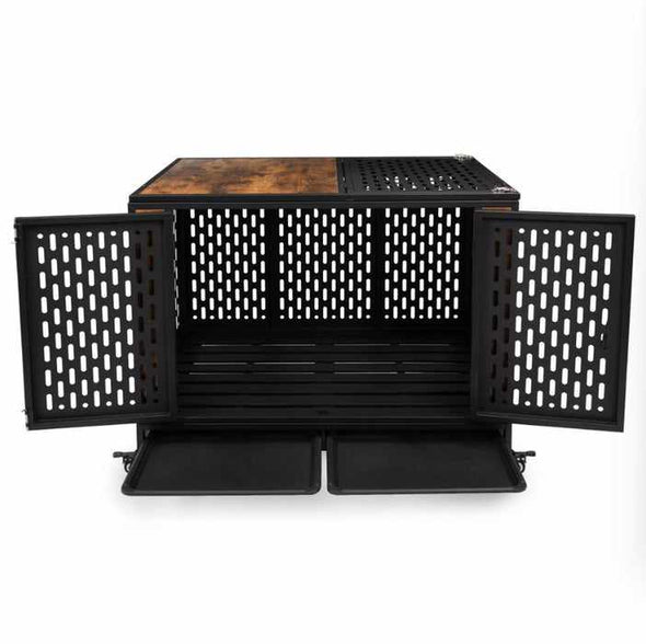 Indestructible Heavy Duty Dog Escape Proof Kennel Crate - Aroflit