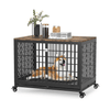 Indestructible Heavy Duty Dog Escape Proof Kennel Crate - Aroflit
