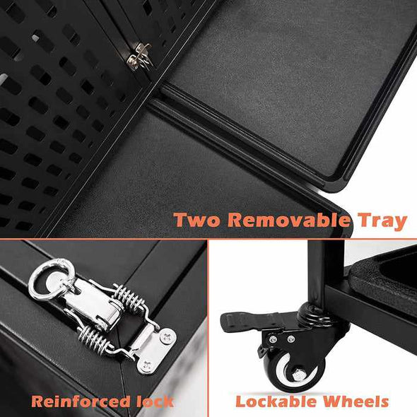 Indestructible Heavy Duty Dog Escape Proof Kennel Crate - Aroflit