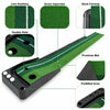 Indoor Golf Putting Green 10' with Auto Return, Practice Mat - Aroflit