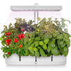 Indoor Hydroponic Garden with LED Grow Lights for Fresh Herbs, Veggies - Aroflit