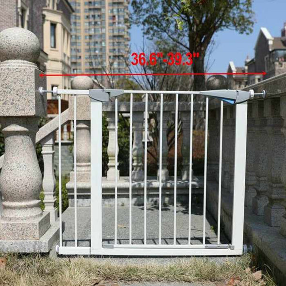 Indoor Pet Dog Cat Door Stairs Gate Fence - Aroflit