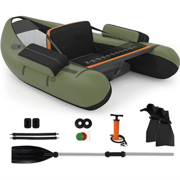 Inflatable Blow Up Fishing Pontoon Boat - Aroflit