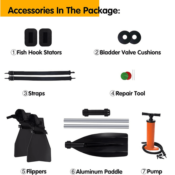 Inflatable Blow Up Fishing Pontoon Boat - Aroflit