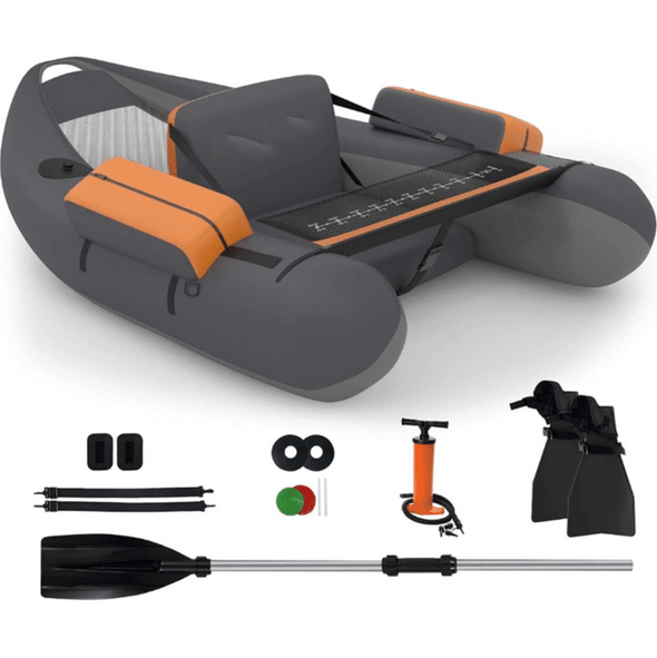 Inflatable Blow Up Fishing Pontoon Boat - Aroflit