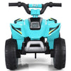 Kids Rechargeable 6V Four Wheeler Ride - On Quad ATV Toy - Aroflit