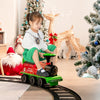 Kid's Rechargeable Ride - On Toy Train Set with Track 6V Electric Train - Aroflit