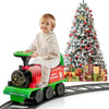 Kid's Rechargeable Ride - On Toy Train Set with Track 6V Electric Train - Aroflit