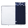 Kids Travel Friendly Preschool Daycare Nap Mat with Pillow, Portable - Aroflit