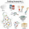 Kid's Wooden Play Kitchen Set - Aroflit