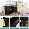Kitchen Rolling Island Storage Cart With Wheels - Aroflit