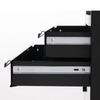 Large Capacity Rolling Tool Chest with Drawers, Stainless Toolbox - Aroflit