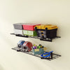 Large Capacity Wall Mounted Garage Shelving Storage 2 PCS, Heavy Duty - Aroflit