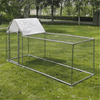 Large Chicken Tractor Runs Coop Pen House Cage - Aroflit