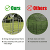 Large Chicken Tractor Runs Coop Pen House Cage - Aroflit