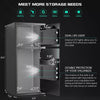 Large Fireproof Home Safe Box with Touchscreen Keypad & 5 Locking Bolts - Aroflit