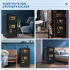 Large Home Safe 4.5 Cub Fireproof Double Lockbox with Digital Keypad - Aroflit