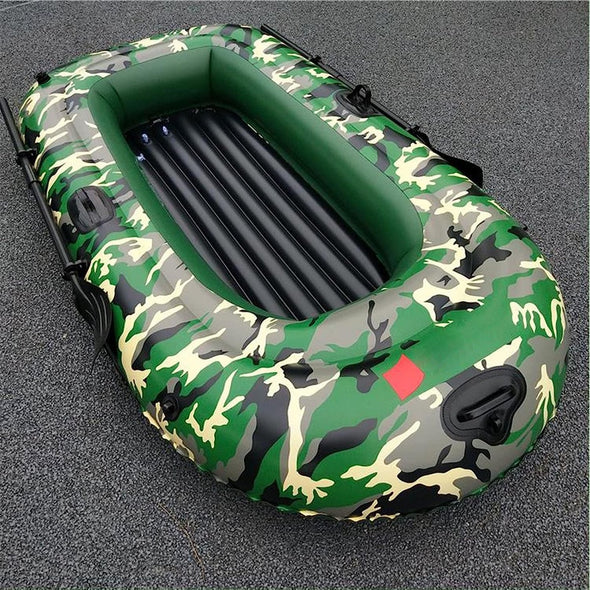 Large Inflatable Summer Family Rowing Boat, Fishing Raft for 3 - 4 People - Aroflit